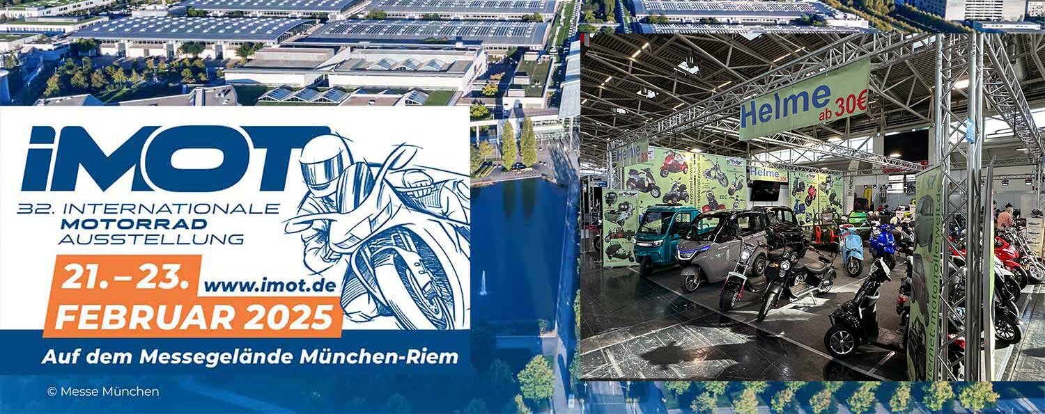 Besuchen Sie uns auf der IMOT in München  Sonderpreise Viele Neuheiten