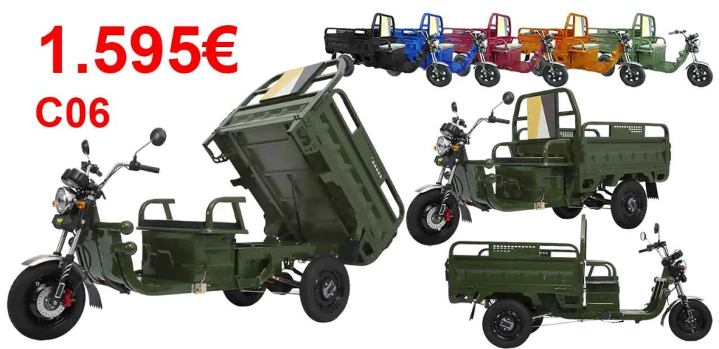 EccoStar C06 CargoTrike Elektro Dreirad