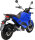 Elektro Motorrad RE8 Blau 45km/h 72V20Ah Lead Accid Alufelgen komplett zusammengebaut