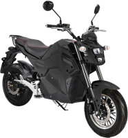 Elektro Motorrad RE8 Schwarz 45km/h 72V20Ah Lead Accid...