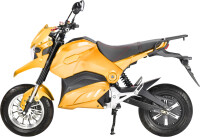 SuperMoto Elektro Motorrad RE8SM Orange 45km/h 72V20Ah Lead Accid Alufelgen