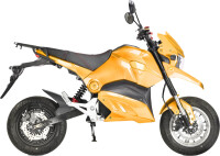 SuperMoto Elektro Motorrad RE8SM Orange 45km/h 72V20Ah Lead Accid Alufelgen