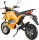 SuperMoto Elektro Motorrad RE8SM Orange 45km/h 72V20Ah Lead Accid Alufelgen