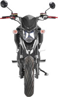 SuperMoto Elektro Motorrad RE8SM Schwarz 45km/h 72V20Ah Lead Accid Alufelgen zusammengebaut mit Akku