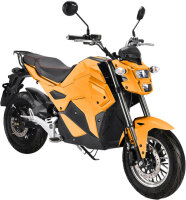 Elektro Motorrad RE8 Orange 45km/h 72V20Ah Lead Accid Alufelgen Naked Bike