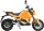 Elektro Motorrad RE8 Orange 45km/h 72V20Ah Lead Accid Alufelgen Naked Bike