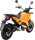 Elektro Motorrad RE8 Orange 45km/h 72V20Ah Lead Accid Alufelgen Naked Bike