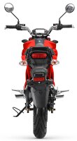 Elektro Motorrad RE8 Matt-Red 45km/h 72V20Ah Lead Accid Alufelgen komplett zusammengebaut
