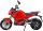Elektro Motorrad RE8 Matt-Red 45km/h 72V20Ah Lead Accid Alufelgen komplett zusammengebaut