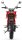 Elektro Motorrad RE8 Matt-Red 45km/h 72V20Ah Lead Accid Alufelgen komplett zusammengebaut