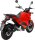 Elektro Motorrad RE8 Matt-Red 45km/h 72V20Ah Lead Accid Alufelgen komplett zusammengebaut