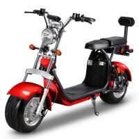 RocknBikes CP1.6 mit Alu-Felgen Motorroller 45km/h Elektroscooter UK-Flag