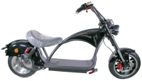 Motorrad Chopper RE10CP4 Elektro-Chopper Schwarz 45km/h 60V25Ah Alufelgen 3kW