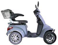 Rocknbikes R510 Elektro-Seniorenmobil Steingrau 25km/h...