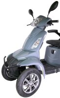 Rocknbikes R510 Elektro-Seniorenmobil Steingrau 25km/h Akku 60V20aH Senioren Roller E-Scooter Roller