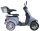 Rocknbikes R510 Elektro-Seniorenmobil Steingrau 25km/h Akku 60V20aH Senioren Roller E-Scooter Roller