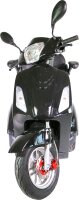 Rocknbikes R500 Elektro-Seniorenmobil Schwarz/Silber 25km/h Akku 60V20aH Senioren Roller E-Scooter Roller