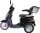 Rocknbikes R500 Elektro-Seniorenmobil Schwarz/Silber 25km/h Akku 60V20aH Senioren Roller E-Scooter Roller