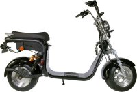 RocknBikes Harley Scooter REH05 8-4 Schwarz Elektro Motorroller Scooter CityCoco Alu Felgen Akku 60V20Ah