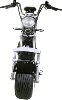 RocknBikes Harley Scooter REH05 8-4 Schwarz Elektro Motorroller Scooter CityCoco Alu Felgen Akku 60V20Ah