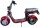 RocknBikes Harley Scooter REH05 8-4 Burgundy Rot metalic Elektro Motorroller Scooter CityCoco Alu Felgen Akku 60V20Ah