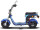 RocknBikes Harley Scooter REH05 8-4 BlueMix Elektro Motorroller Scooter CityCoco Alu Felgen Akku 60V20Ah