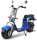 RocknBikes Harley Scooter REH05 8-4 BlueMix Elektro Motorroller Scooter CityCoco Alu Felgen Akku 60V20Ah