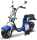 RocknBikes Harley Scooter REH05 8-4 BlueMix Elektro Motorroller Scooter CityCoco Alu Felgen Akku 60V20Ah