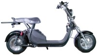 RocknBikes CP5 Alu-Felgen Motorroller 45km/h Elektroscooter Schwarz Akku nach Wahl