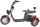 Rocknbikes CP3.1 Trike Schwarz/Rot 45km/h Elektroroller mit Akku 60V25Ah