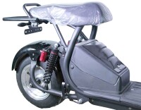 RocknBikes CP5 Alu-Felgen Motorroller 45km/h Elektroscooter Schwarz mit 60V20Ah Akku und Ladegerät komplett zusammengebaut