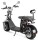 RocknBikes CP1.6 Alu-Felgen Motorroller 45km/h Elektroscooter Schwarz