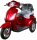 Rocknbikes R500 Elektro-Seniorenmobil Burgundy Rot metallic 25km/h Akku 60V20aH Senioren Roller E-Scooter Roller