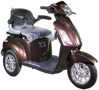 Rocknbikes R500 Elektro-Seniorenmobil Braun metallic 25km/h Akku 60V20aH Senioren Roller E-Scooter Roller