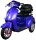 Rocknbikes R500 Elektro-Seniorenmobil Blau Deep Blue Metallic 25km/h Akku 60V20aH Senioren Roller E-Scooter Roller Blue