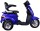 Rocknbikes R500 Elektro-Seniorenmobil Blau Deep Blue Metallic 25km/h Akku 60V20aH Senioren Roller E-Scooter Roller Blue