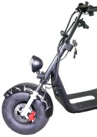 HR-2 RocknBikes Elektroroller Motorroller 45km/h Harley Scooter CitiCoco Spider Black ohne Akku teilzerlegt