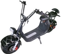 HR-2 RocknBikes Elektroroller Motorroller 45km/h Harley Scooter CitiCoco Spider Black ohne Akku teilzerlegt