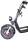 HR-2 RocknBikes Elektroroller Motorroller 45km/h Harley Scooter CitiCoco Spider Black ohne Akku teilzerlegt