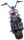 HR-2 RocknBikes Elektroroller Motorroller 45km/h Harley Scooter CitiCoco Spider Black ohne Akku teilzerlegt