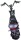 HR-2 RocknBikes Elektroroller Motorroller 45km/h Harley Scooter CitiCoco Spider Black ohne Akku teilzerlegt