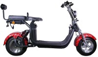 RocknBikes CP1.6 Spider-Red Rot Elektroroller Motorroller 25km/h oder 45km/h, Akku-Version, zusammnebau frei wählbar Elektro-Scooter CitiyCoco Alu-Felgen