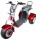 Rocknbikes CP7.1 Trike mit Neigefunktion Burgundy-Rot metallic 45km/h Elektroroller mit Akku 60V25Ah