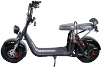 HR-2 RocknBikes Elektroroller Motorroller 45km/h o. 25km/h Harley Scooter CitiCoco Black Shiny Akku wählbar