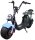 HR-2 RocknBikes Elektroroller Motorroller 45km/h o. 25km/h Harley Scooter CitiCoco Himmelblau Akku wählbar