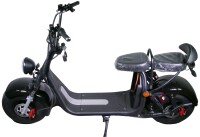 HR-2 RocknBikes Elektroroller Motorroller 45km/h Harley Scooter CitiCoco Black Shiny Akku wählbar