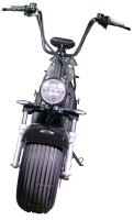 HR-2 RocknBikes Elektroroller Motorroller 45km/h Harley Scooter CitiCoco Black Shiny Akku wählbar