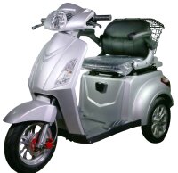 Rocknbikes R500 Elektro-Seniorenmobil Silber metallic...