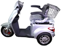 Rocknbikes R500 Elektro-Seniorenmobil Silber metallic 25km/h Akku 60V20aH Senioren Roller E-Scooter Roller