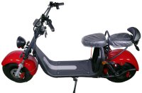 HR-2 RocknBikes Elektroroller Motorroller 45km/h o. 25km/h Harley Scooter CitiCoco Ferrari Rot Akku wählbar